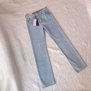 Gianni Bini High Rise Riley Straight Leg Jeans Size 25